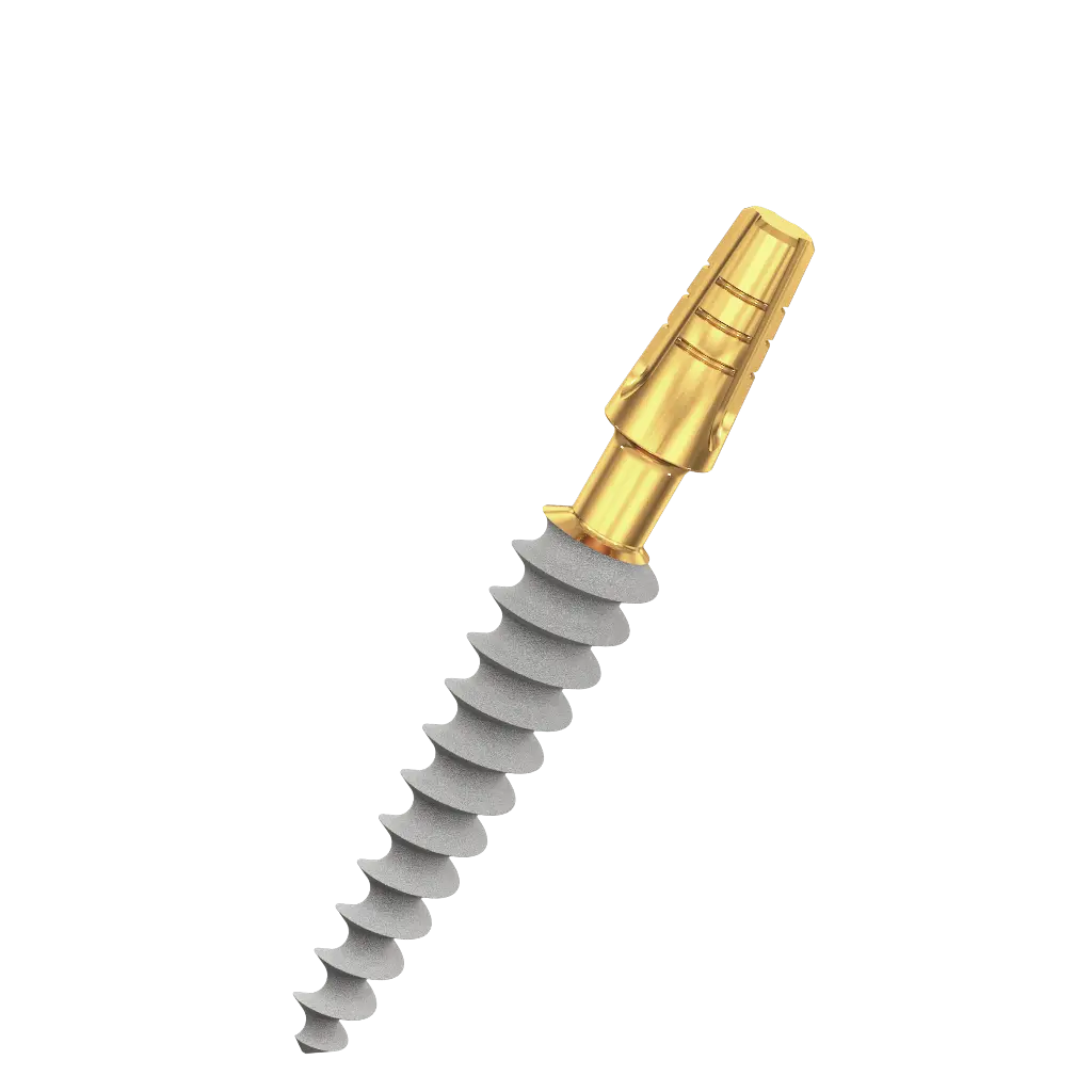 Dental Implant, ROOTT C, D 4.5 mm, L 18 mm.
