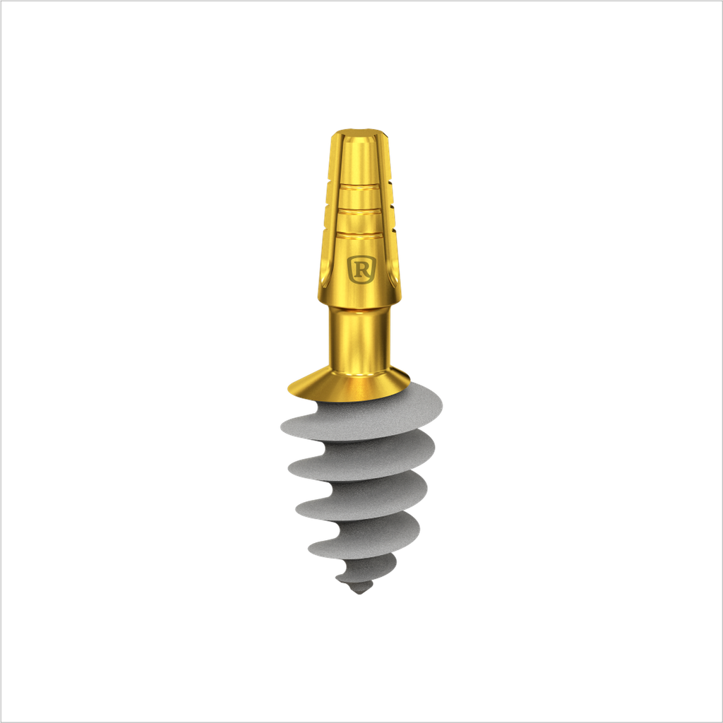 Dental Implant, ROOTT C, D 7.5 mm, L 10 mm.