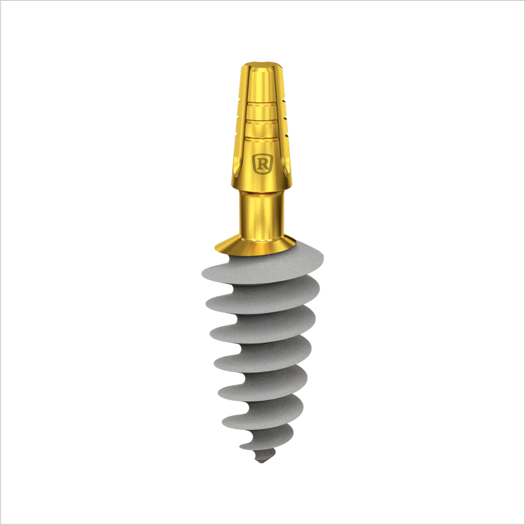 Dental Implant, ROOTT C, D 7.5 mm, L 14 mm.