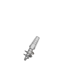 Dental Implant, ROOTT B, D 5.5 mm, L 8 mm.