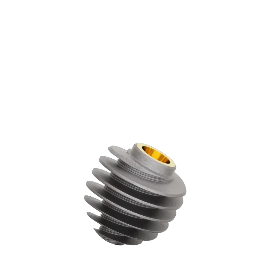 Dental Implant, ROOTT R, D 7.5 mm, L 8 mm.