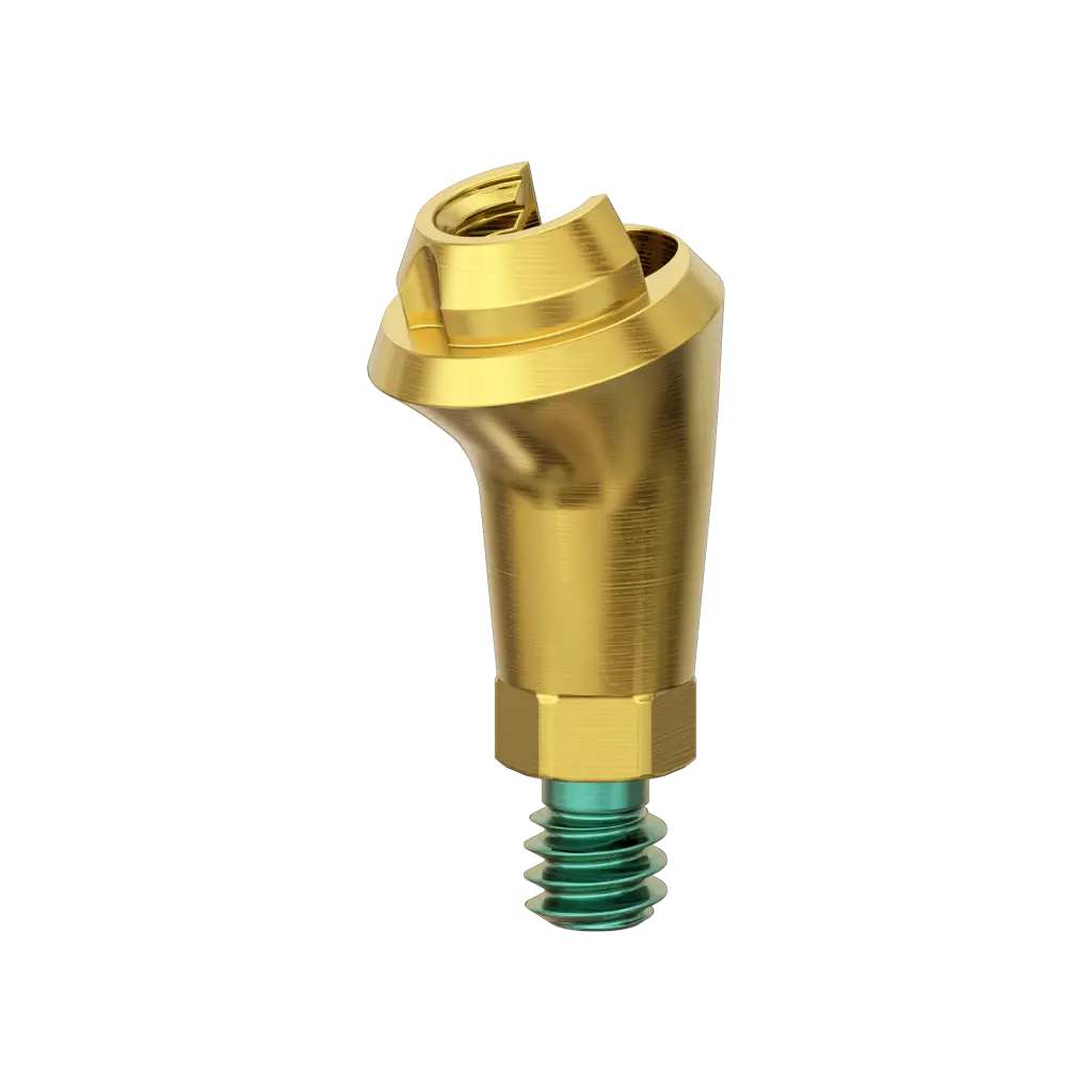 Abutment, multi-unit, 15°, 2 mm, R.